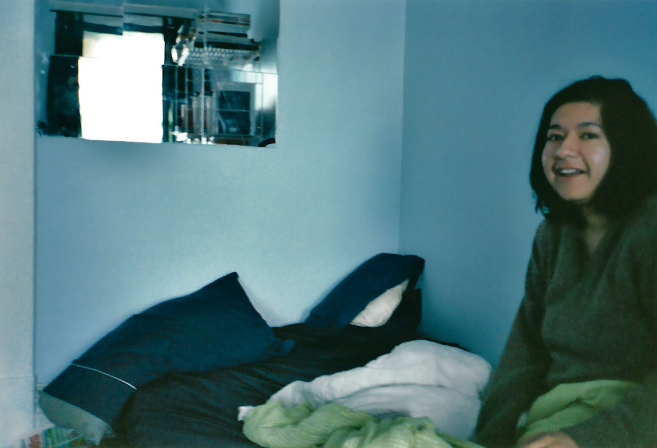Leticia In My Blue Bedroom